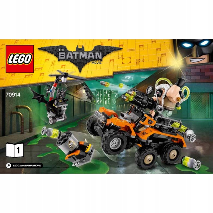 

Lego Instrukcja Bane Toxic Truck Attack 70914
