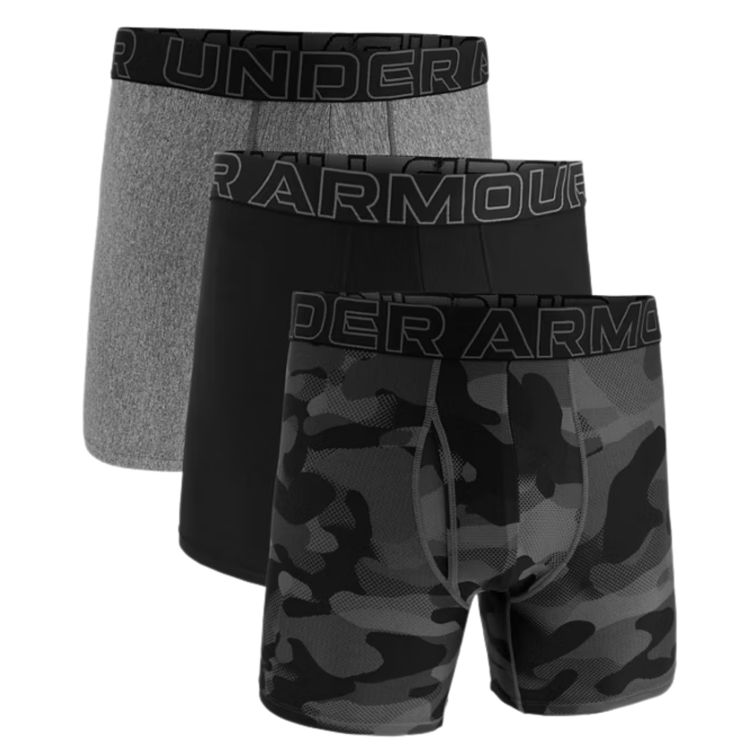 Under Armour Bokserki Męskie Majtki Szorty 3 Sztuki Zestaw MIX M