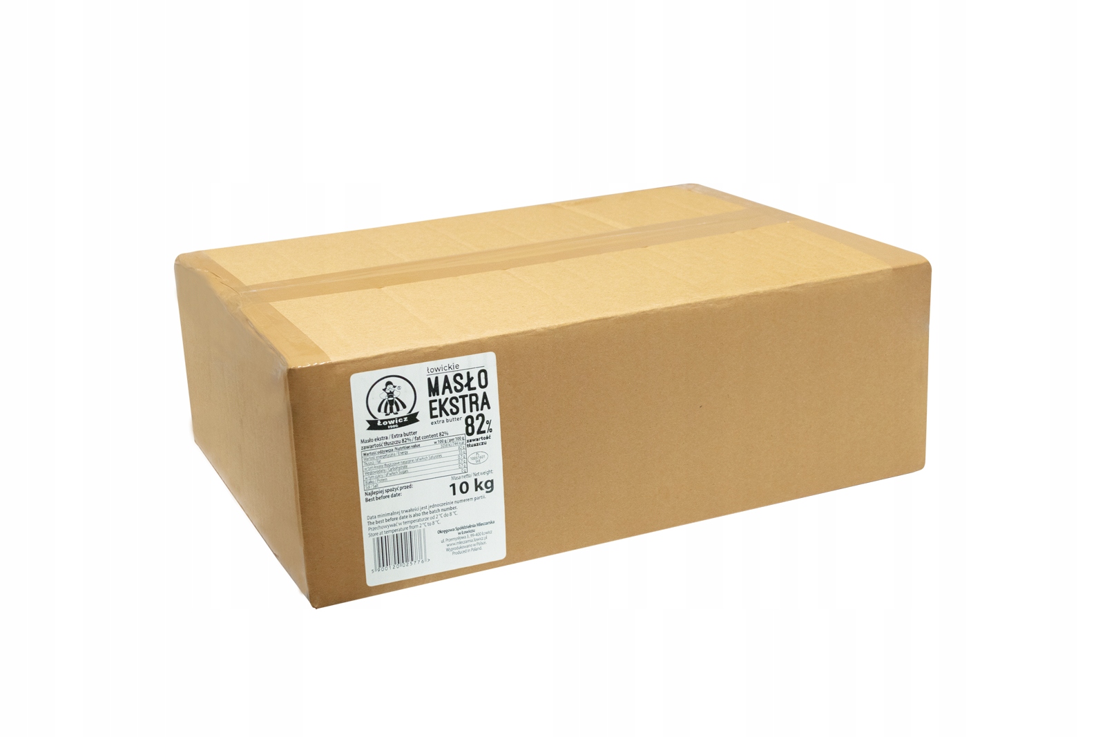 Masło łowickie ekstra blok 10 kg