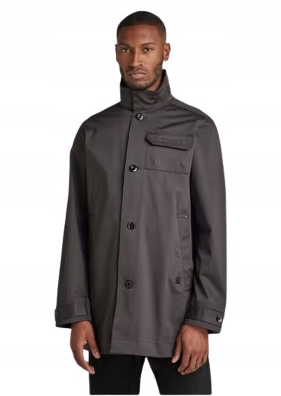 Pánský kabát značky Premium G-Star Raw Mfo Utility Trench Raven Bavlna S