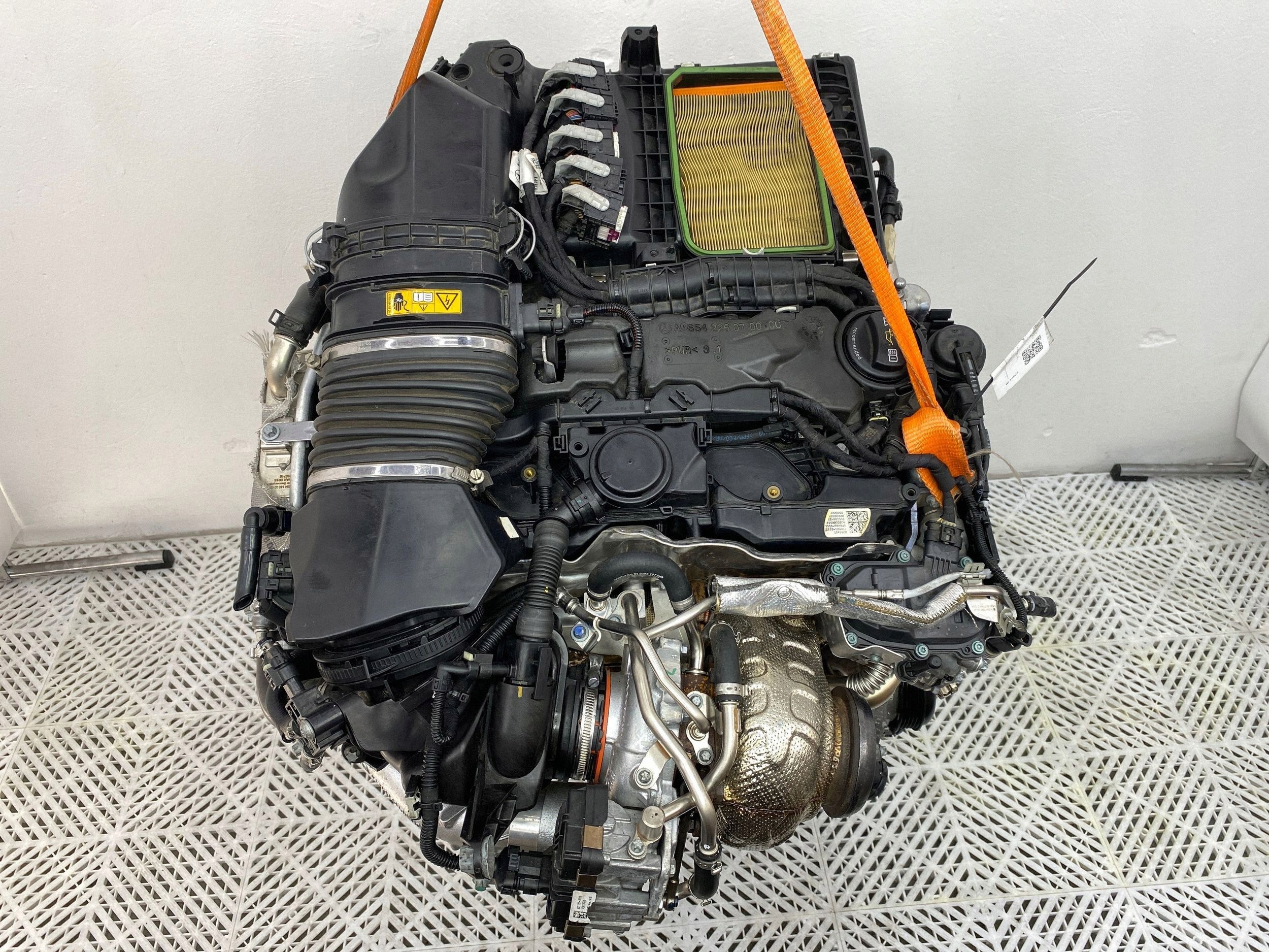 engine complete 654920 Mercedes C220d W205 2018r OM654 2.0d 654.920