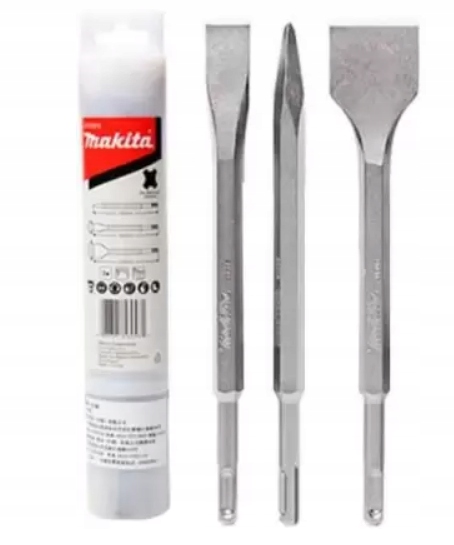 

Zestaw dłut i szpiców sds plus 3 szt Makita D-7131