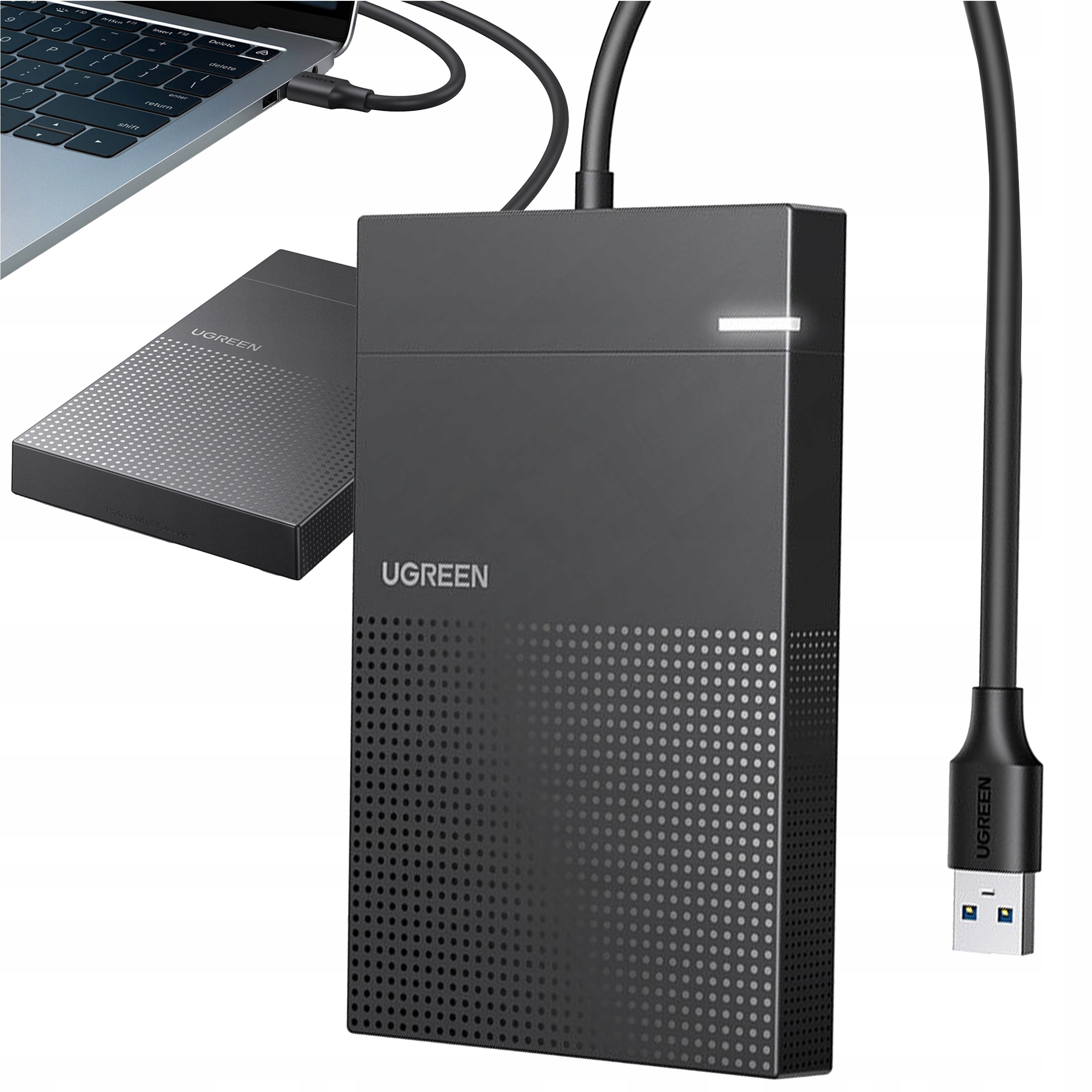 KIESZEŃ NA DYSK OBUDOWA 2.5 HDD SSD 5Gbps UGREEN