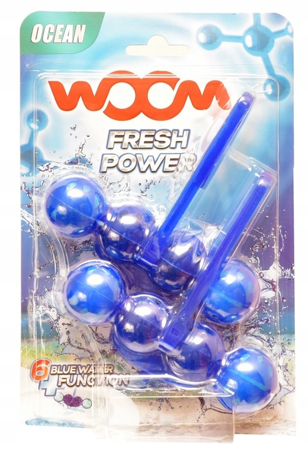 

2X55g Woom Power zawieszka barwiąca Wc Ocean