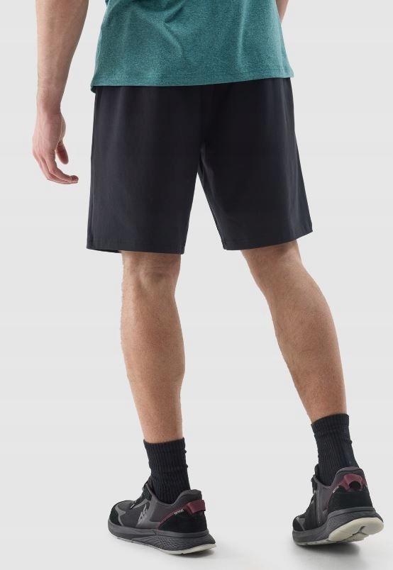 spodenki męskie treningowe 4F szybkoschnące XXL czarny Rozmiar XXL