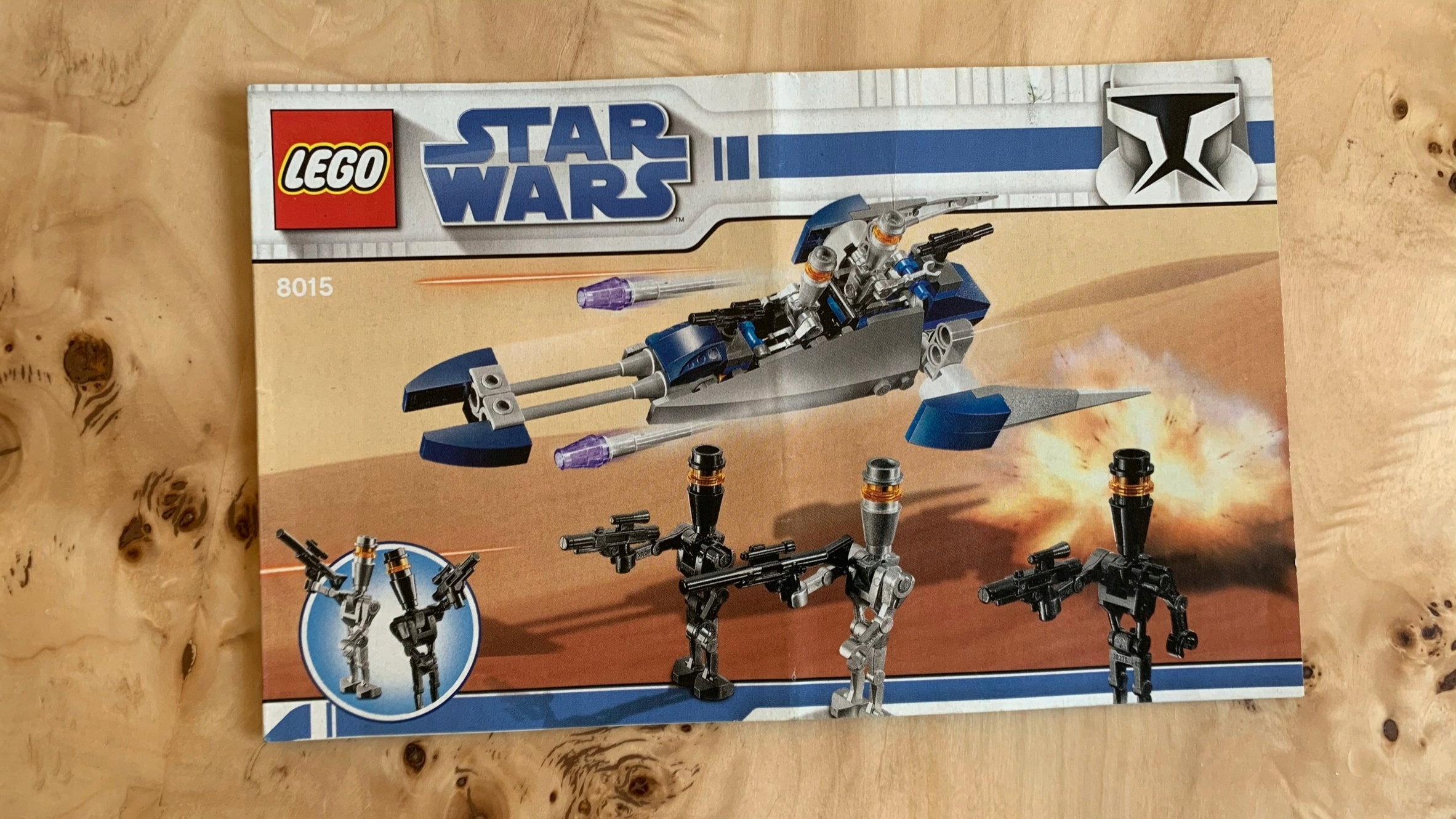 LEGO 8015 - instrukcja