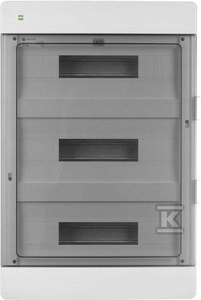 Rozvaděč N/t Areo IP40 3X18 Bílý
