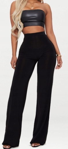 

Pretty Little Thing czarne Spodnie 42