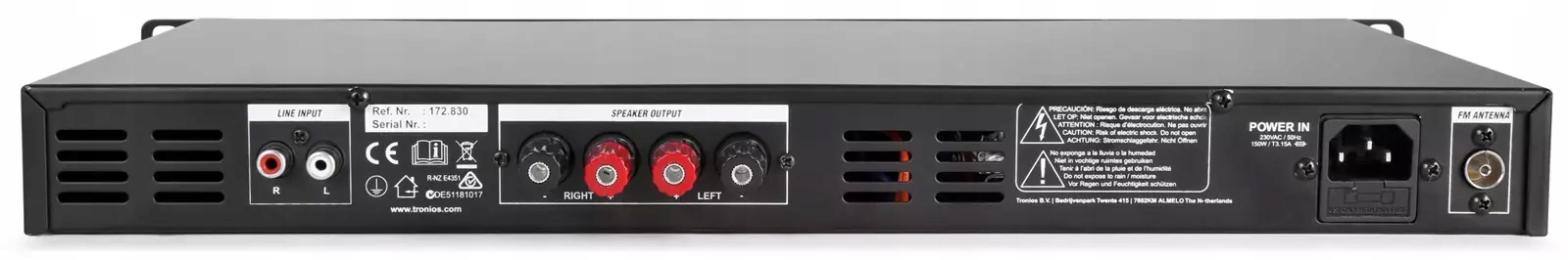 Odtwarzacz multimedialny+ wzmacniacz SD USB MP3 BT Typ inny