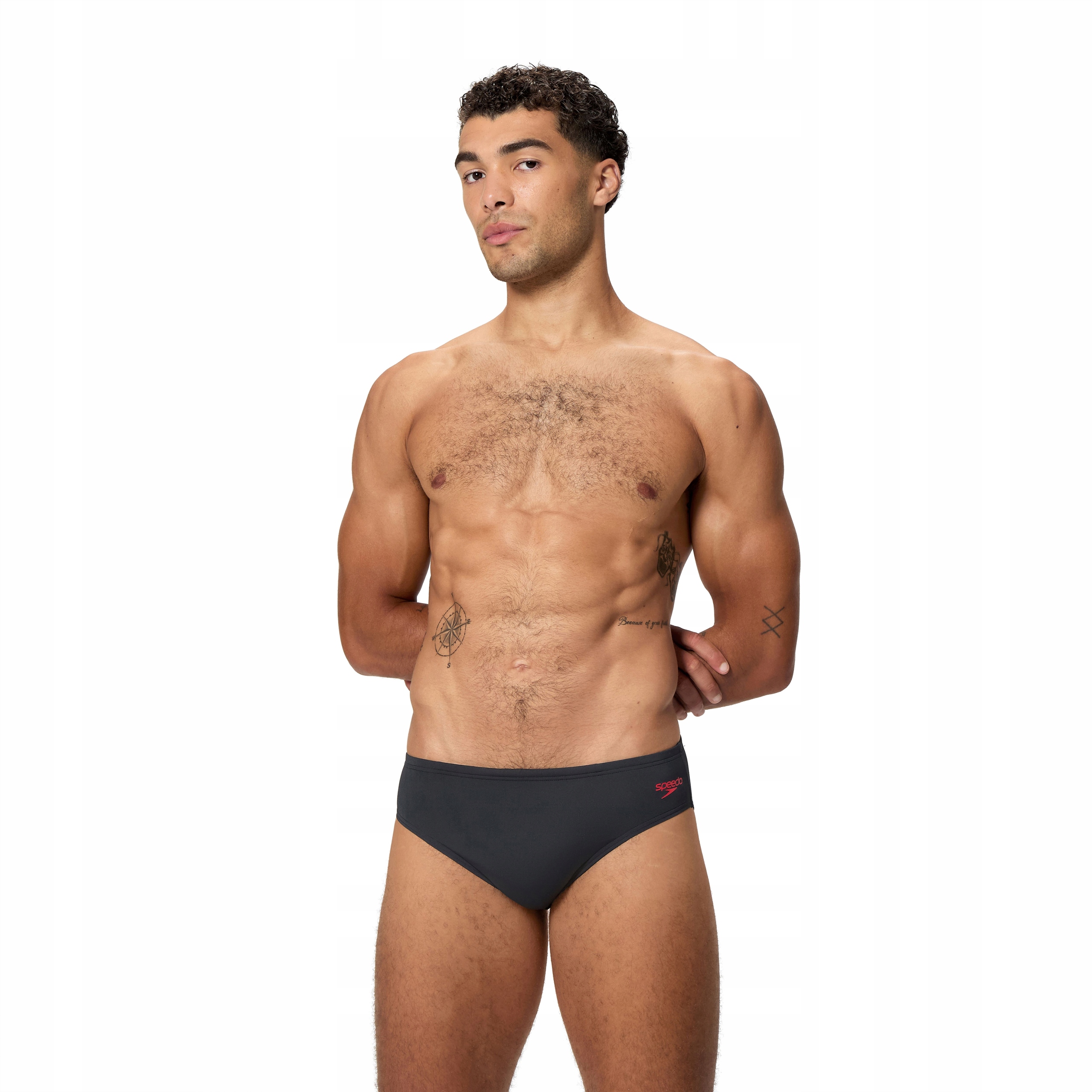 Pánské plavkové slipy Speedo Hyperboom Brief velikost D6|L
