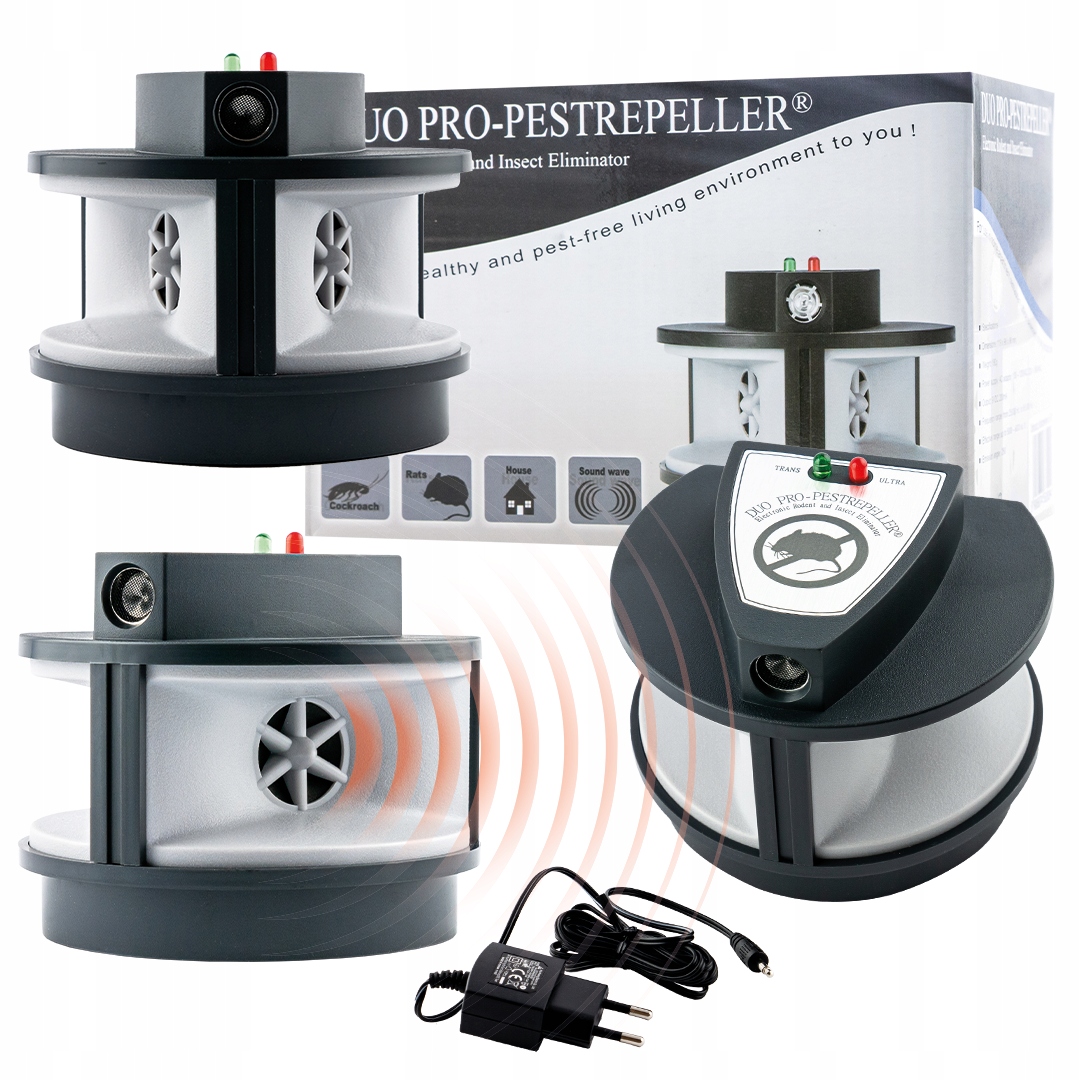 

Odstraszacz szczurów Duo Pro Pestrepeller LS-927M