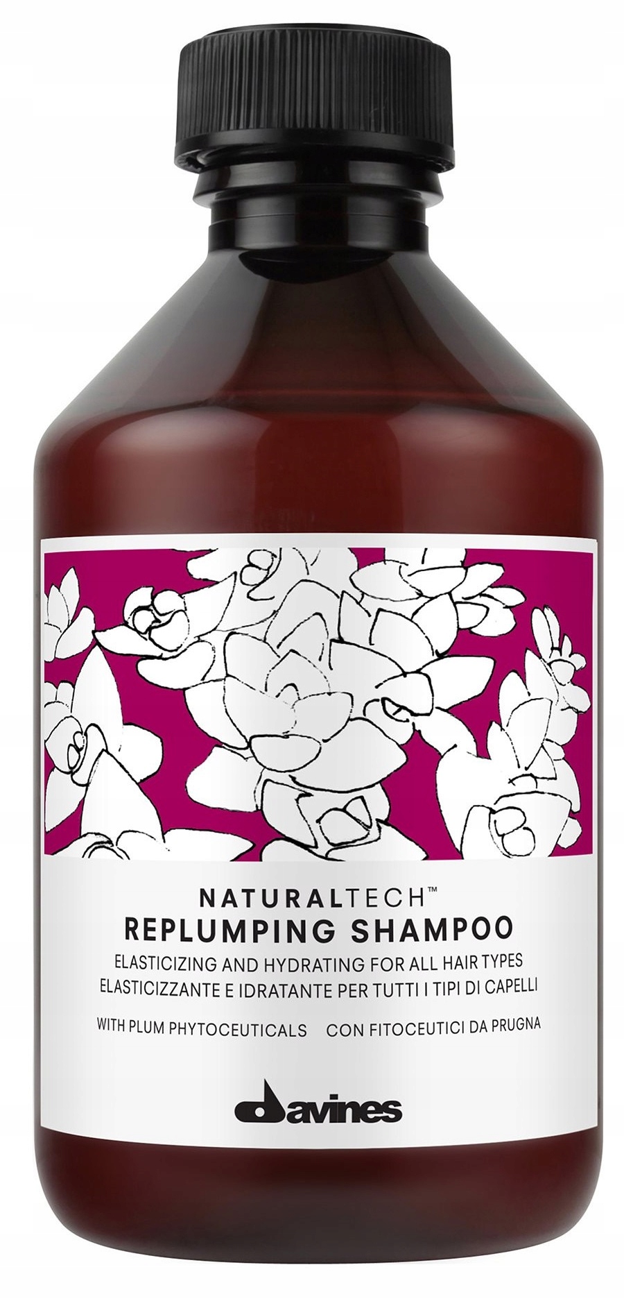 Davines Naturaltech Replumping Szampon Łagodnie Myjący Bez Siarczanów 250ml
