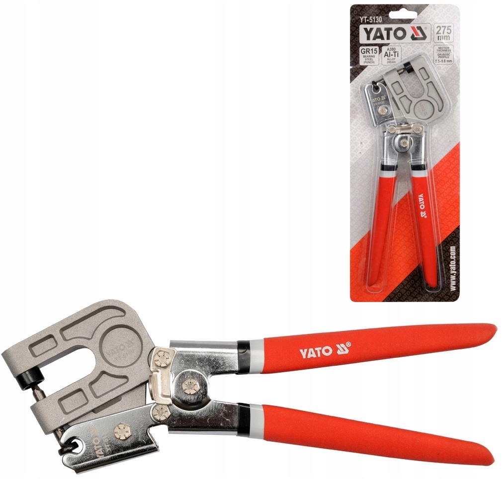 

Yato Szczypce Do Łączenia Profili 275 MM YT-5130
