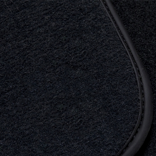 DEDYKOWANE Dywaniki welurowe LUX grube POLIAMID Color black