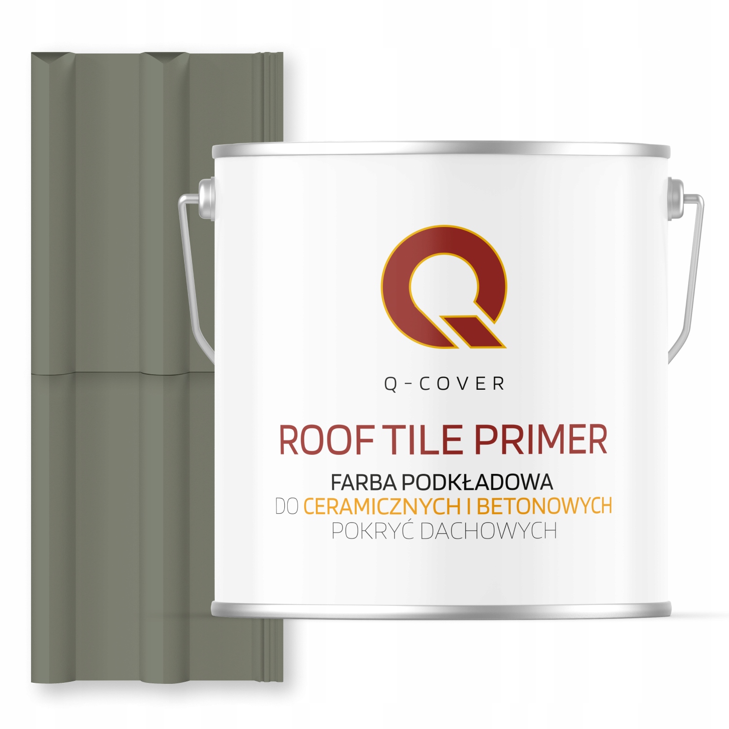 Podkladová Farba Na Keramickú Strechu Cementová Šedá Ral 7033 Mat 5 L