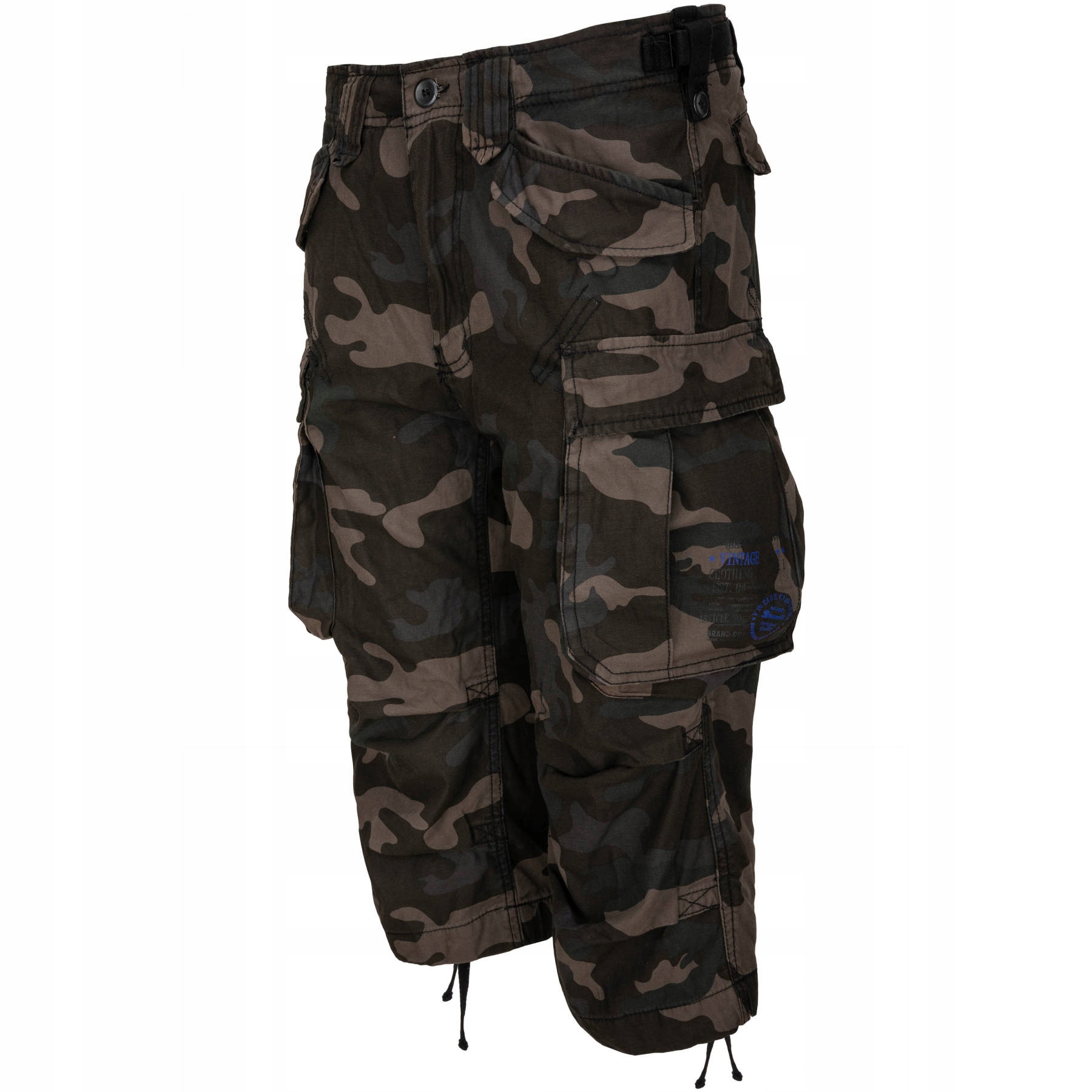 Kraťasy Brandit Industry 3/4 Darkcamo S