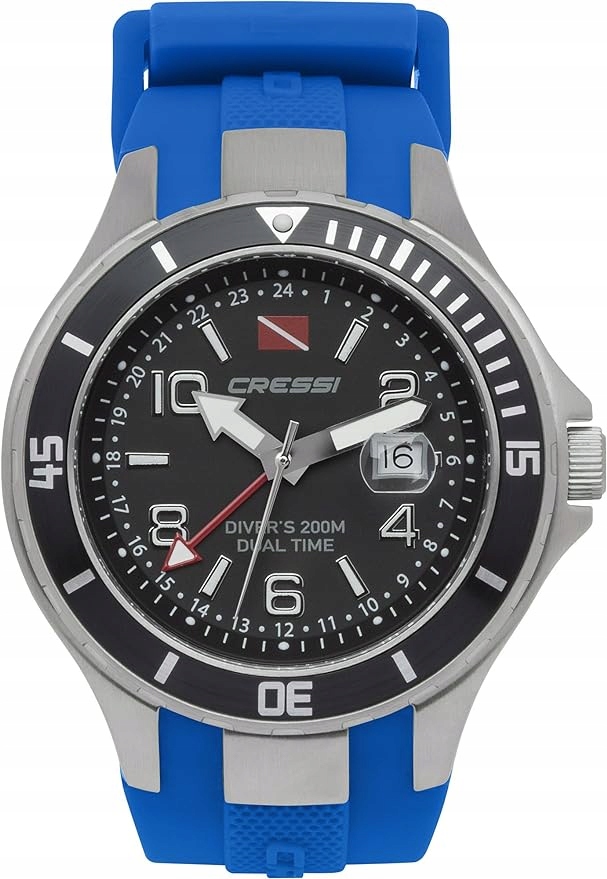 Hodinky Cressi Traveler Dual Time Řemínek Čelenka