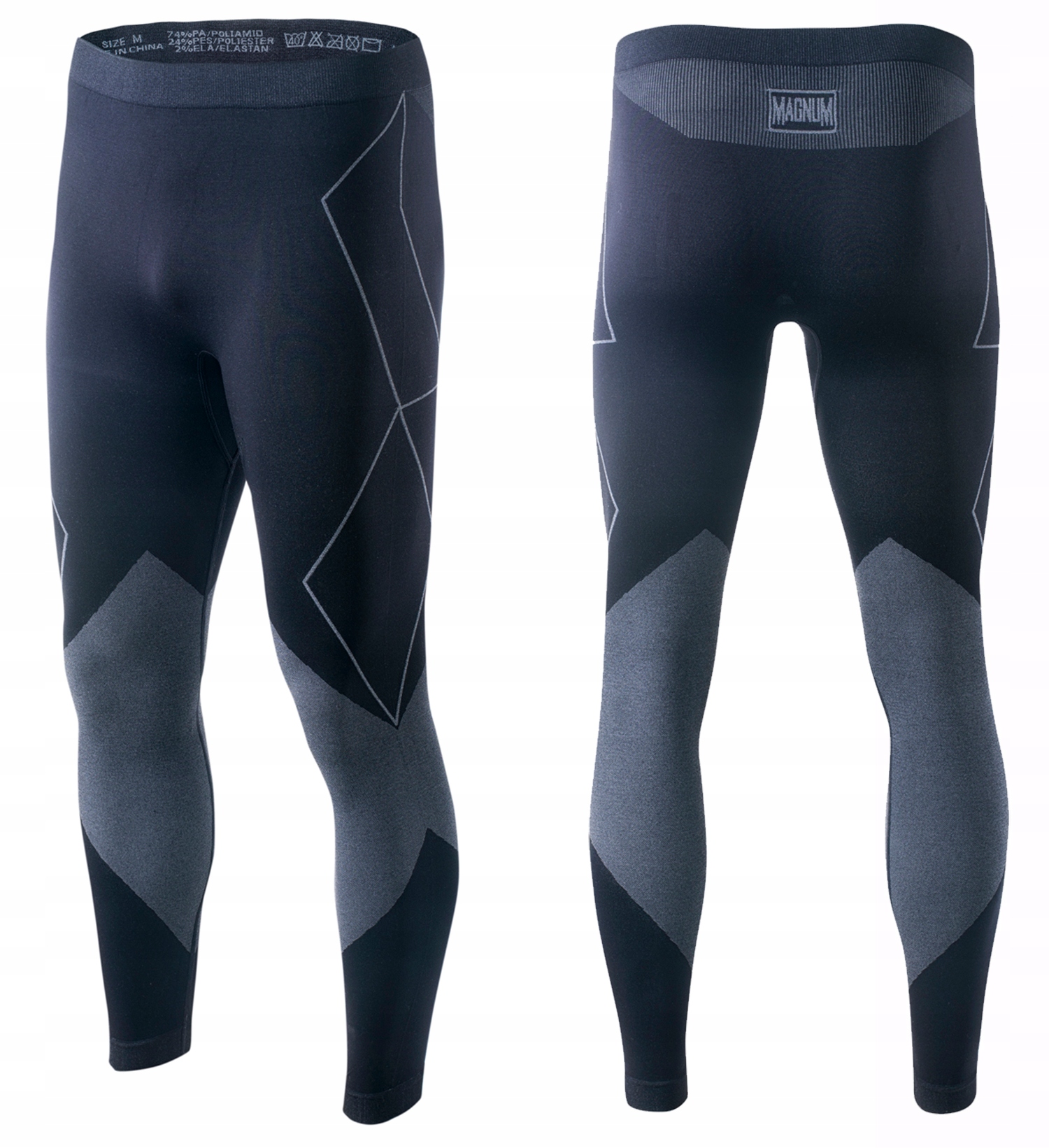 Spodnie Męskie Bielizna Termoaktywna Legginsy Termiczne Magnum Mars r. 3XL