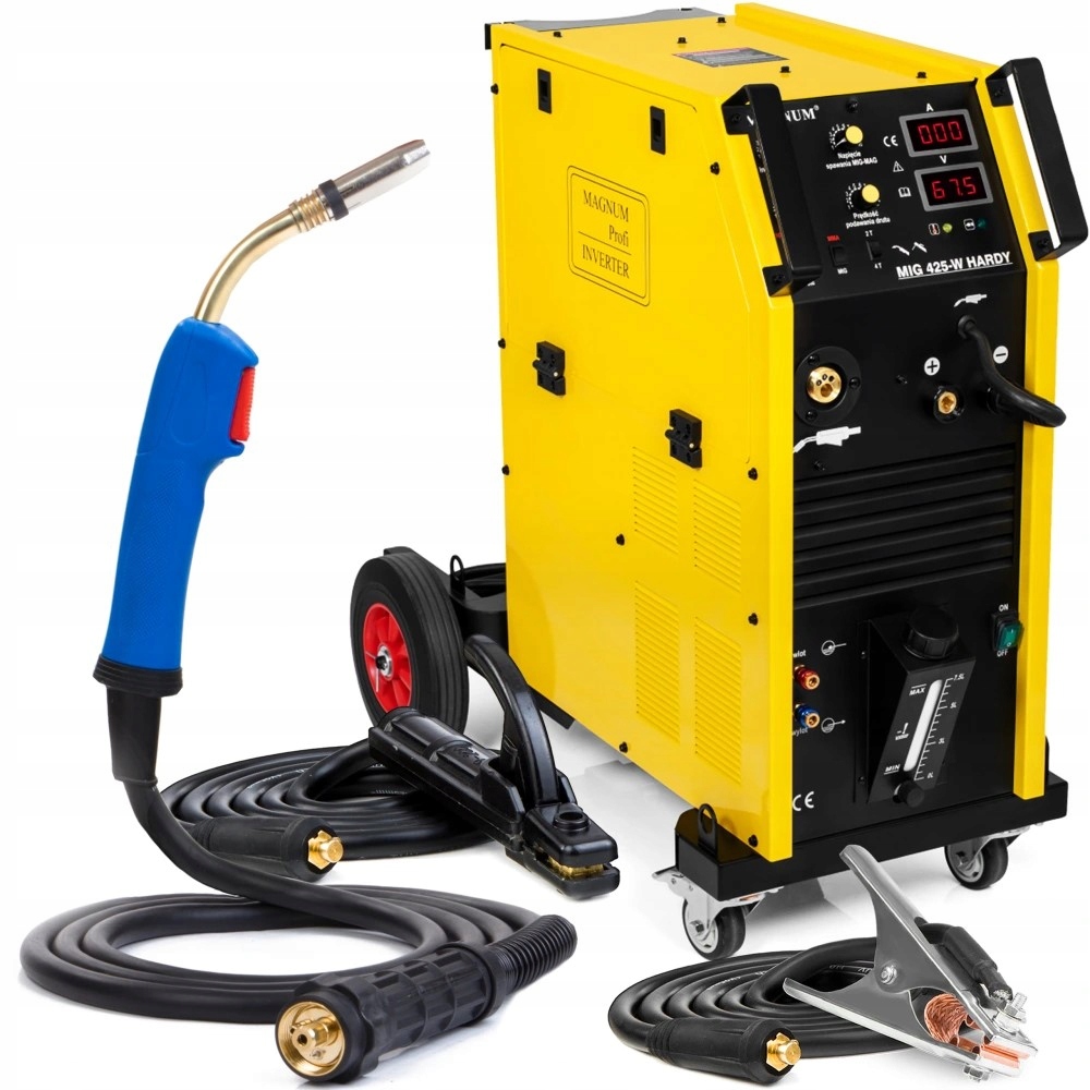 Poloautomatický Svařovací Stroj S Chladičem Magnum Mig 425W Hardy Igbt MB501 Compact