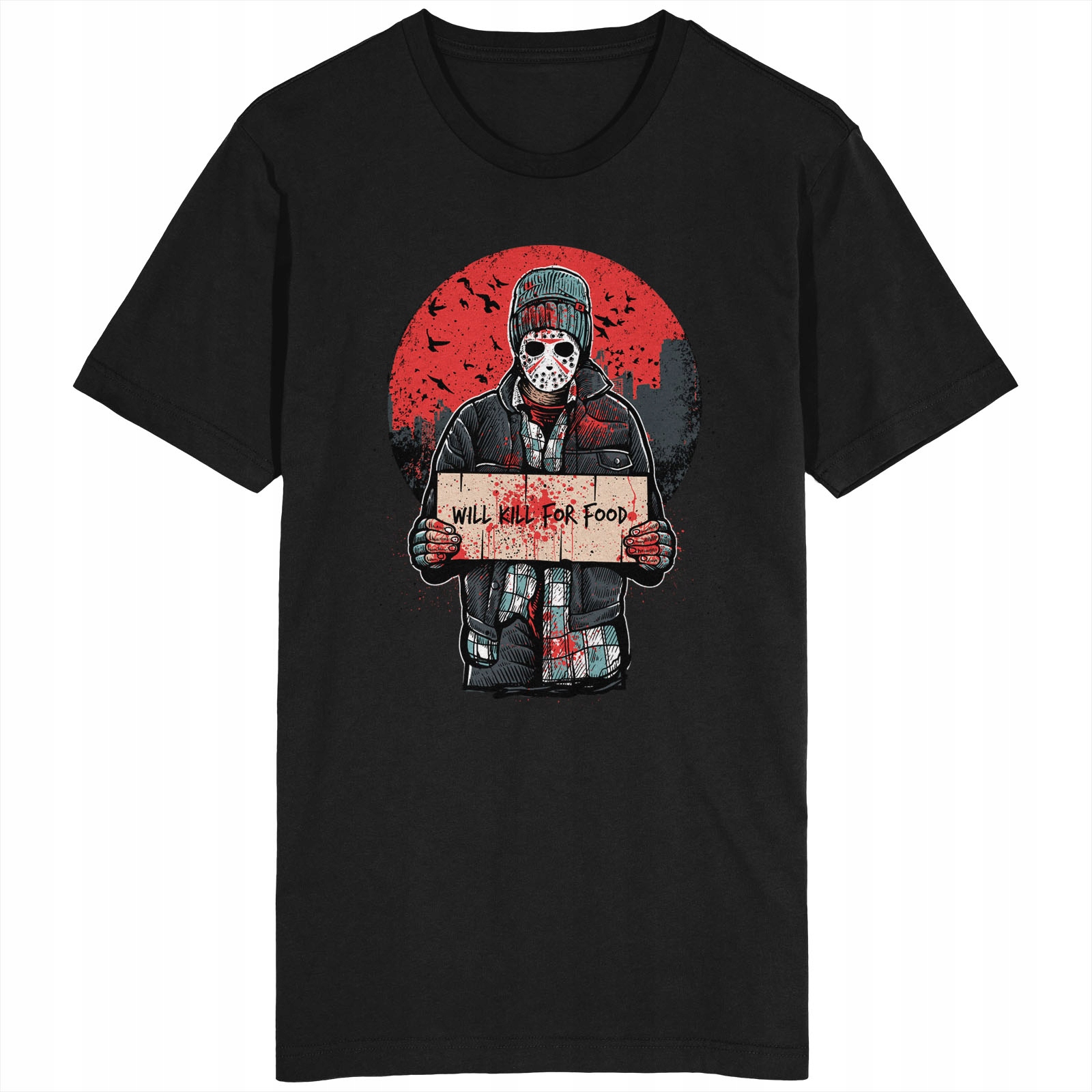 

Piątek 13 go Koszulka Jason Voorhees Maska Horror
