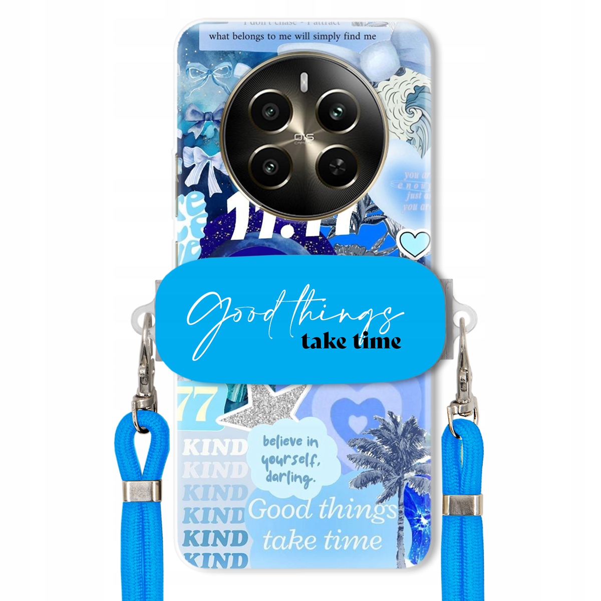 Puzdro pre Realme 12 Plus 5G Držiak Crossbody vodítko Good Things na dovolenku