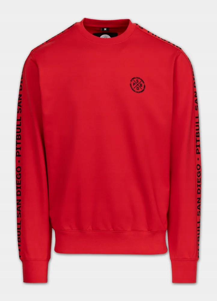 Pánská Tepláková mikina Pitbull Tape Parker bez kapuce crewneck komfortní XL