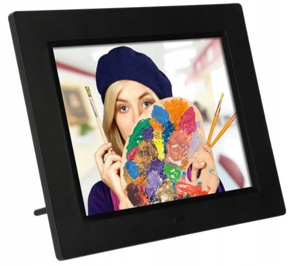 RAMKA CYFROWA Rollei Designline 8 CALI LED USB SD PILOT ZEGAR KALENDARZ EAN (GTIN) 4048805302604