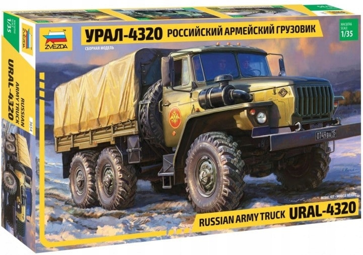 Zvezda 3654 1/35 URAL-4320