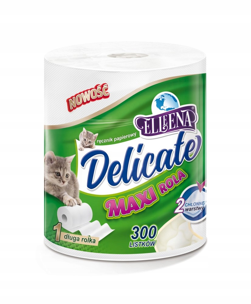 

Delicate Ręcznik Papierowy 2warstwy 300 Listków