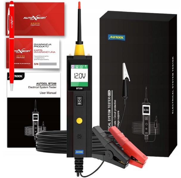 AUTOOL BT250 ЦИФРОВОЙ СХЕМЫ МУЛЬТИМЕТР ОСЦИЛЛОГРАФ