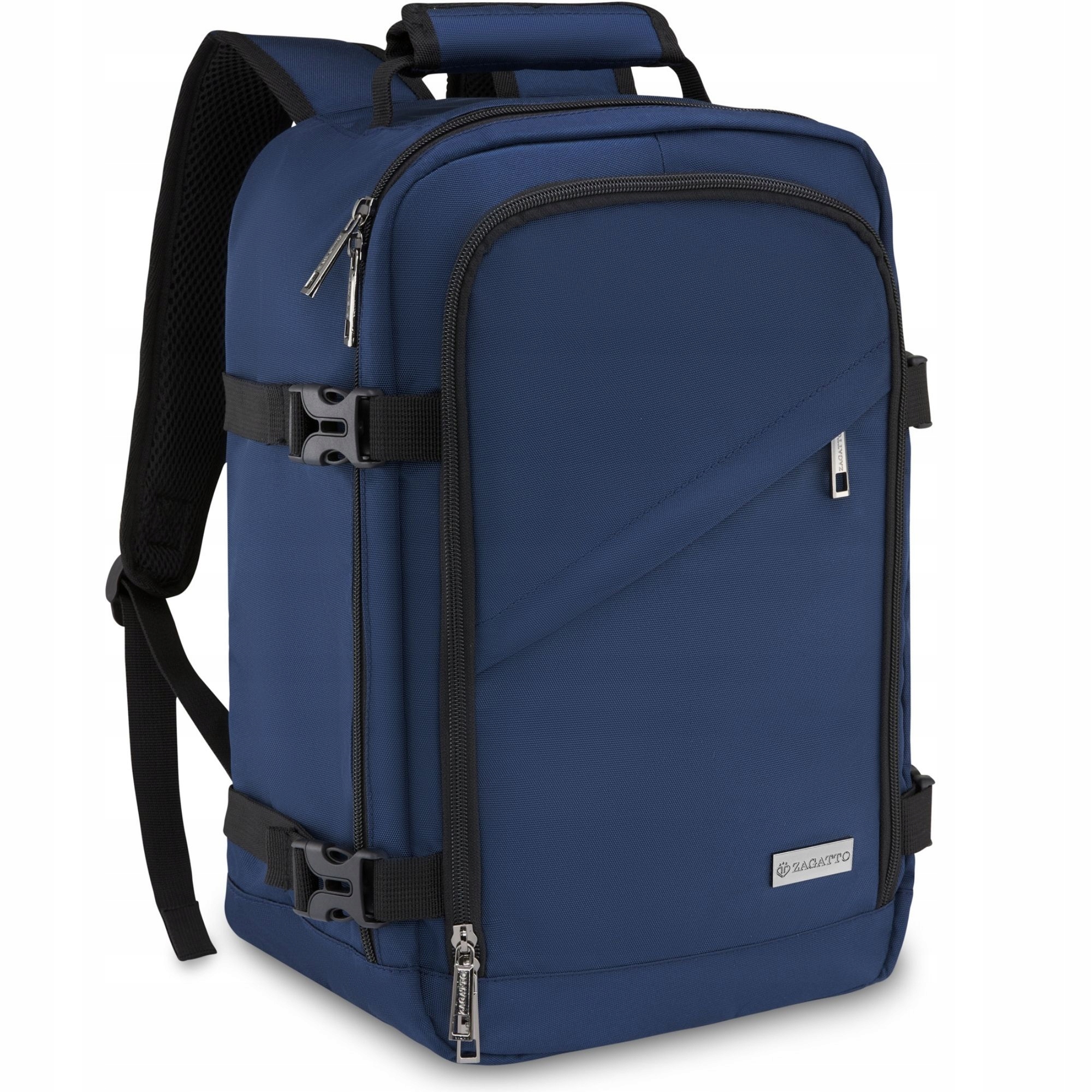 Plecak podróżny 40x20x25 do samolotu Ryanair lekki bagaż podręczny Zagatto