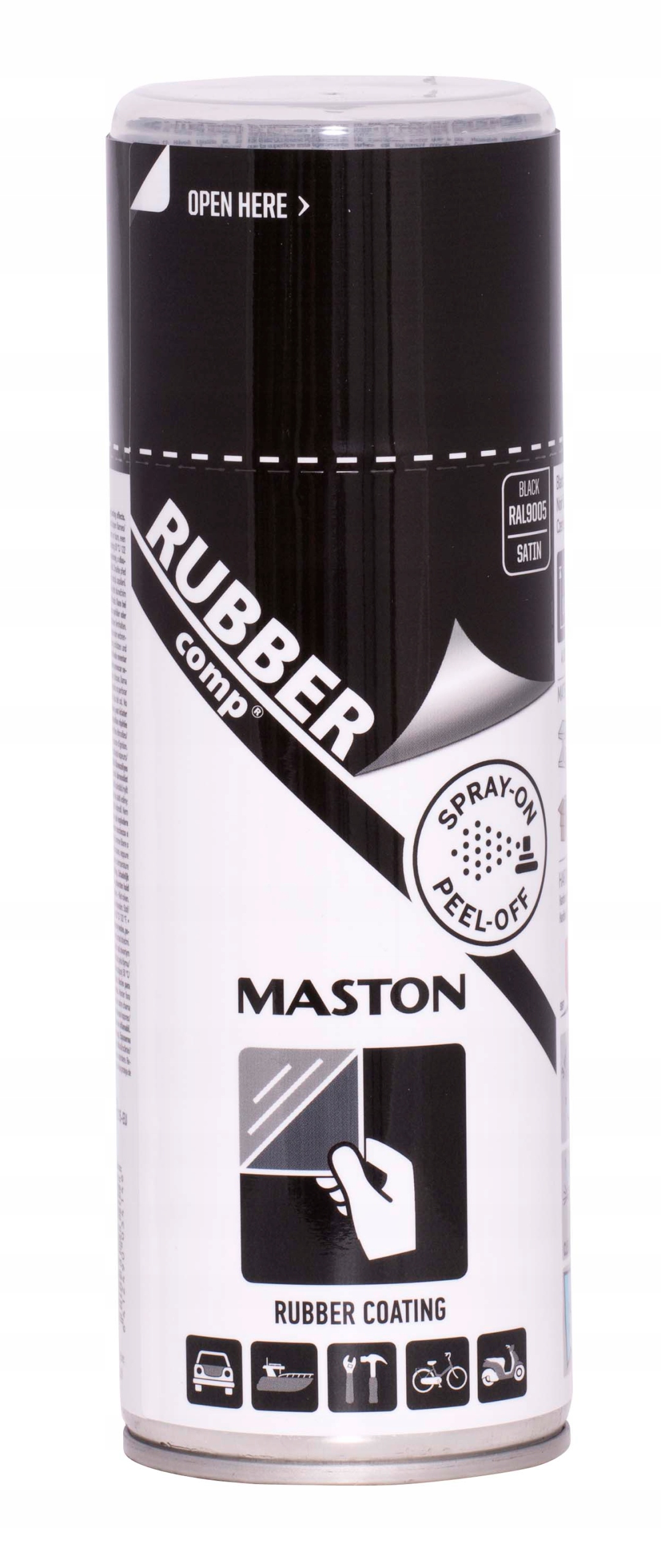 

Maston Rubber Comp Guma W Sprayu Czarny Półmat