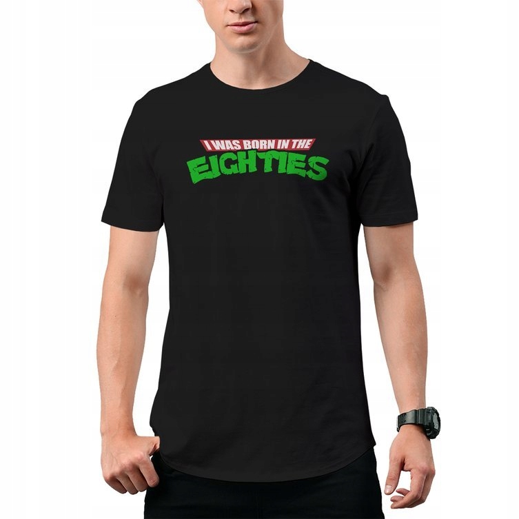 

Koszulka T-Shirt Born In The Eighties M