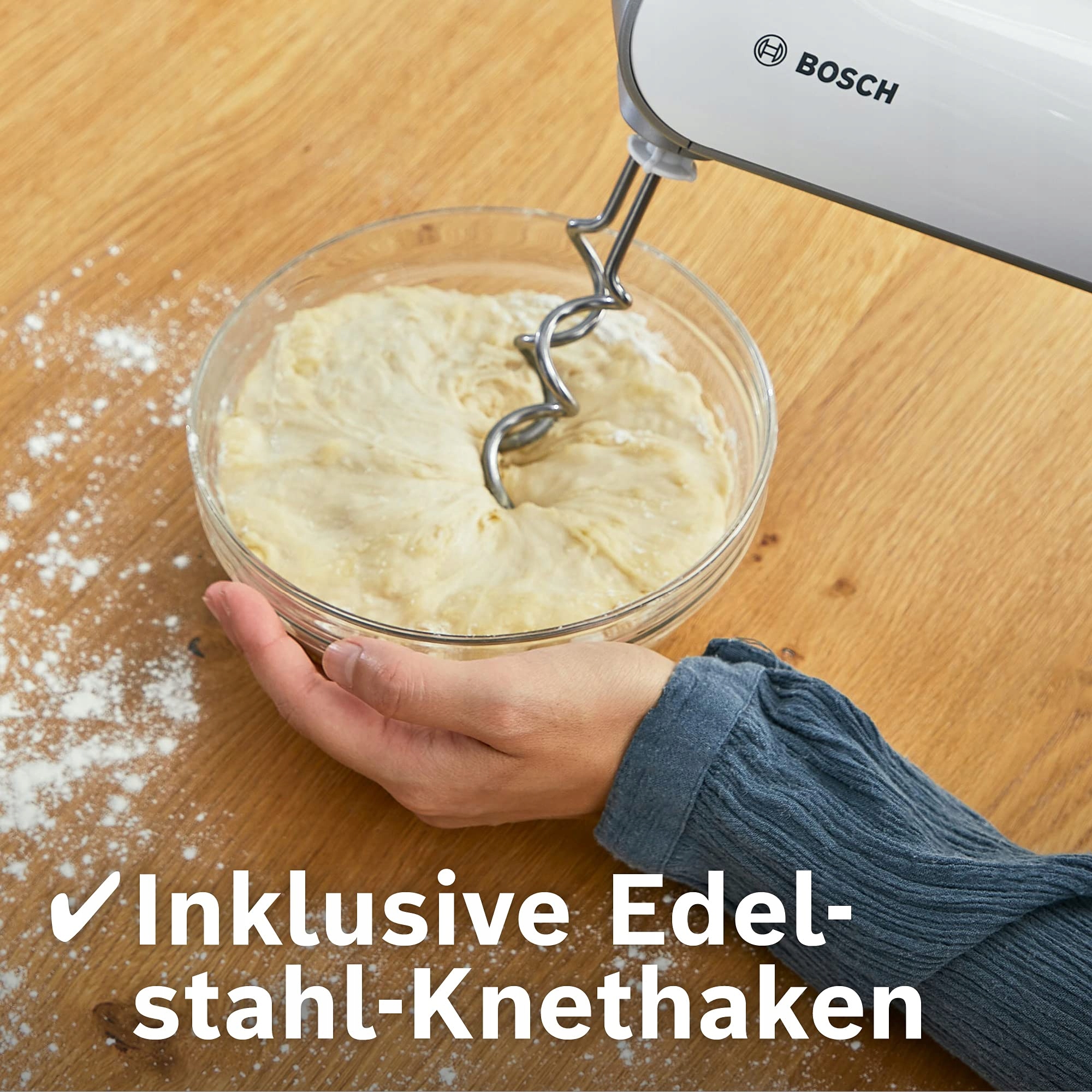 BOSCH Styline Mikser Ręczny Zestaw 550W Biały — miniatura 3