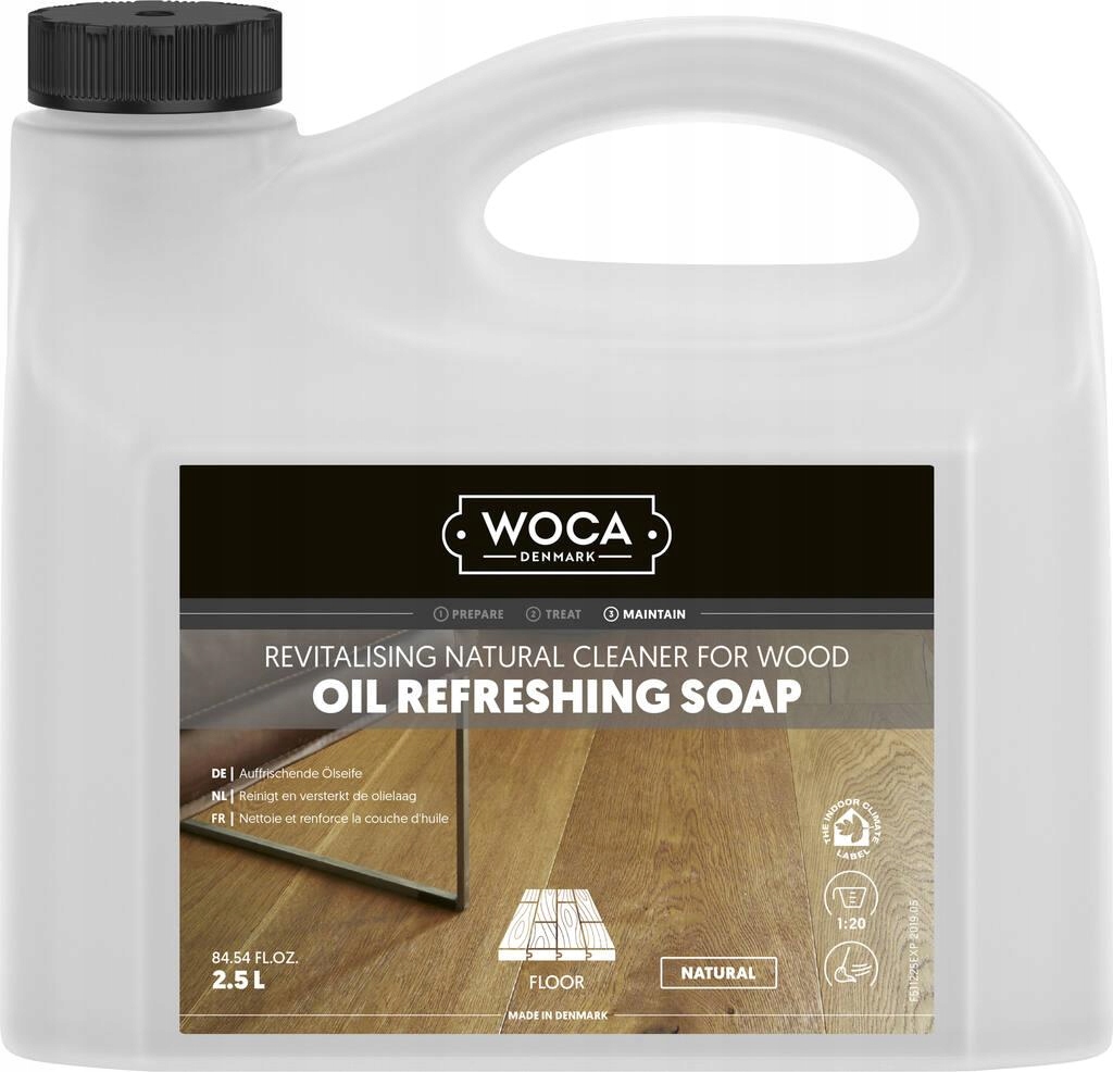 Woca Oil Refreshing Soap Natural 2,5L mydlom