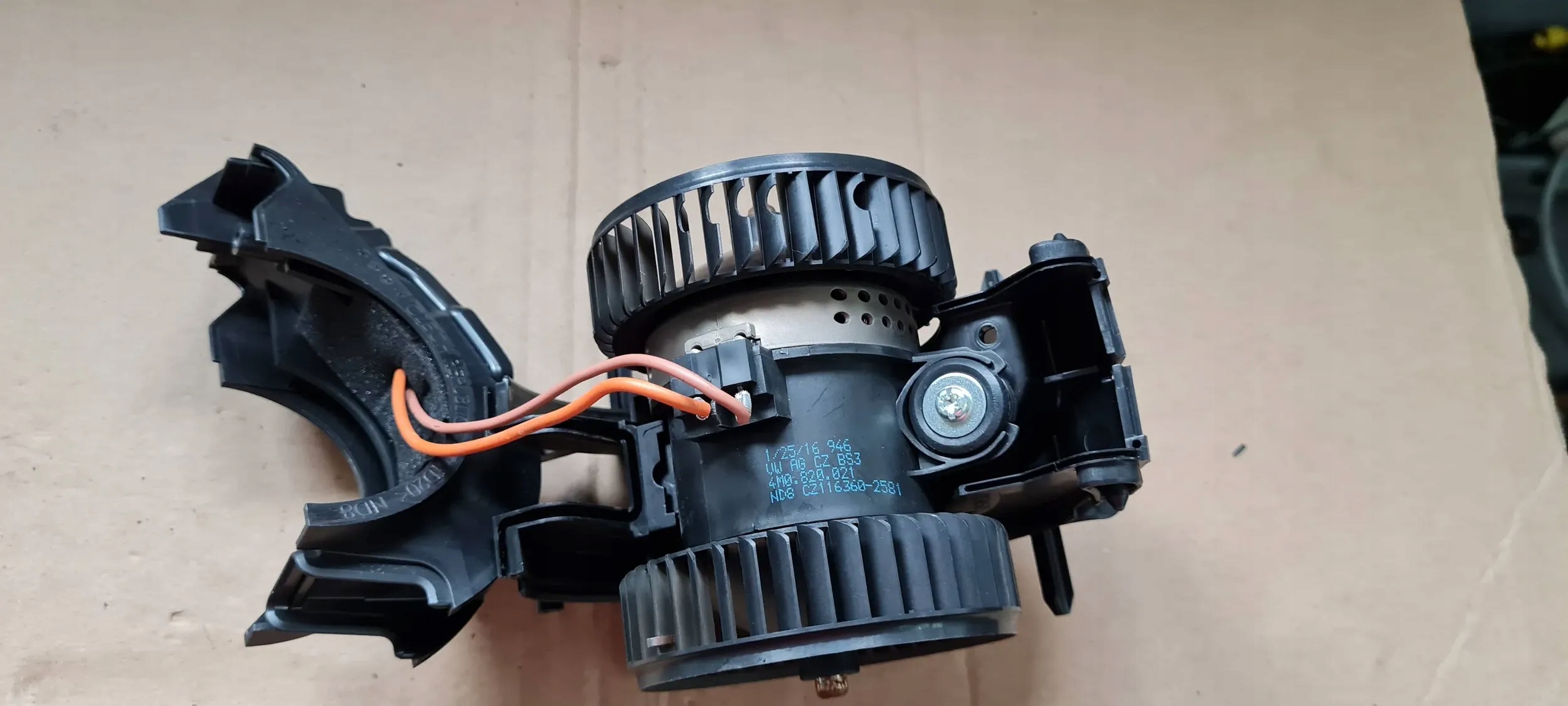 Q7 4M II tOPENÍ klími ventilátor 4M0820021