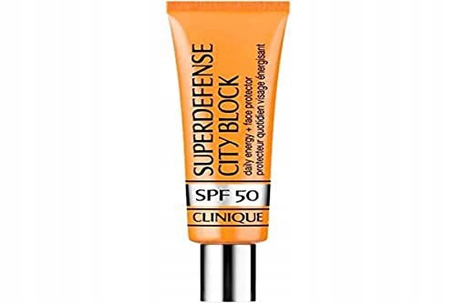 Clinique Tónující Ochranný Fluid Spf 50 Superdefense City Block (pro Každodenní Použití)