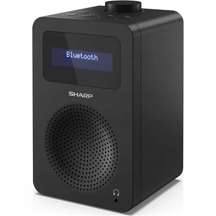 Sharp DR-430(BK) Digitálne rádio, Fm/dab/dab+, Bluetooth 5.0, Midnight Black