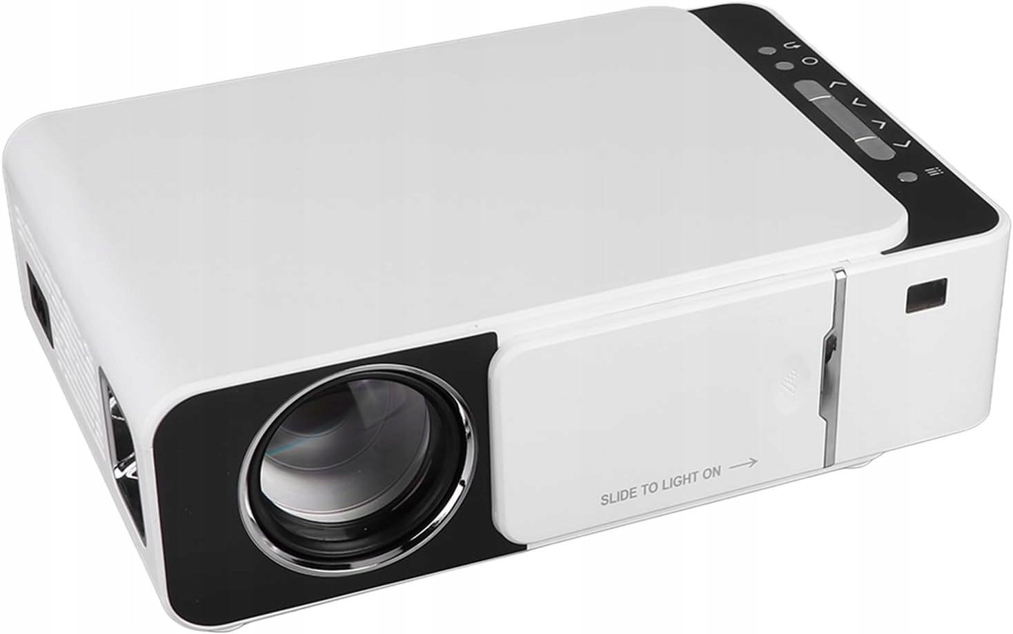 Projektor T5 Domácí Full Led Přenosný Domácí Kino Přehrávač