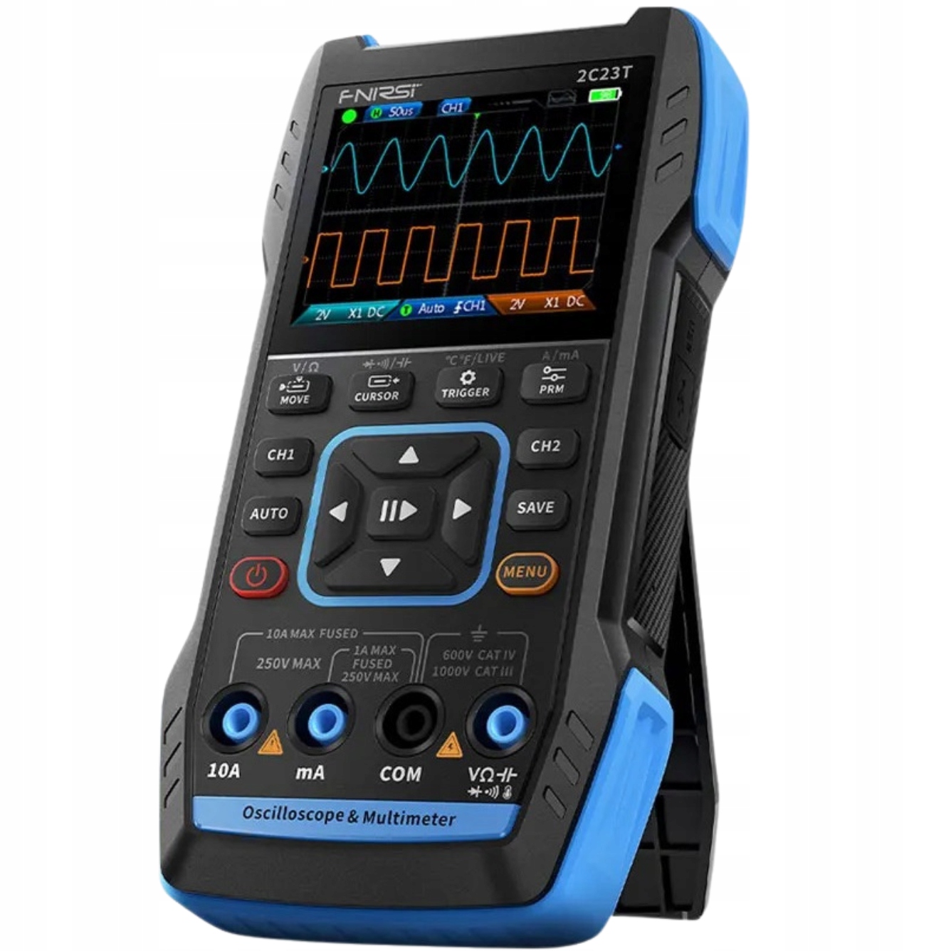 Urządzenie pomiarowe multimetr miernik oscyloskop 3w1 FNIRSI 2C23T STD