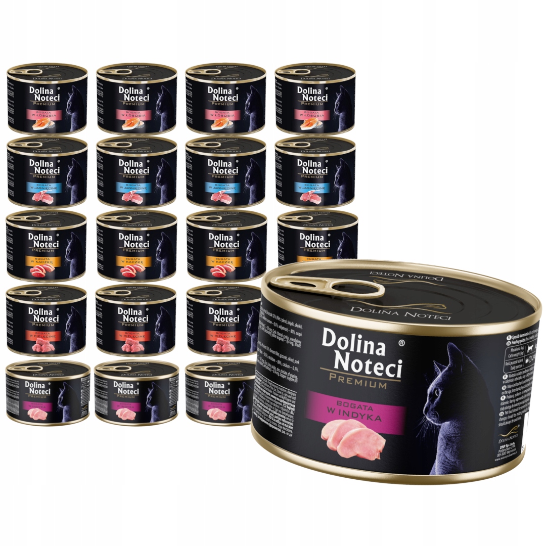 Dolina Noteci Premium Mokra Karma Dla Kota Mix Smaków 20x185g