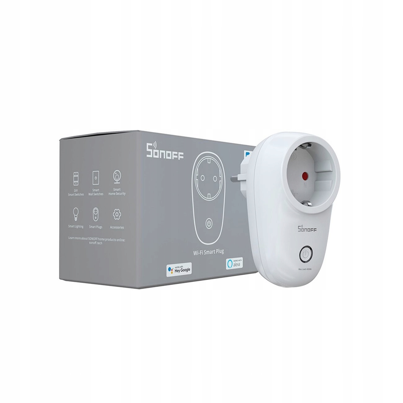 

Inteligentne Smart Gniazdko Sonoff S26R2TPFDE WiFi