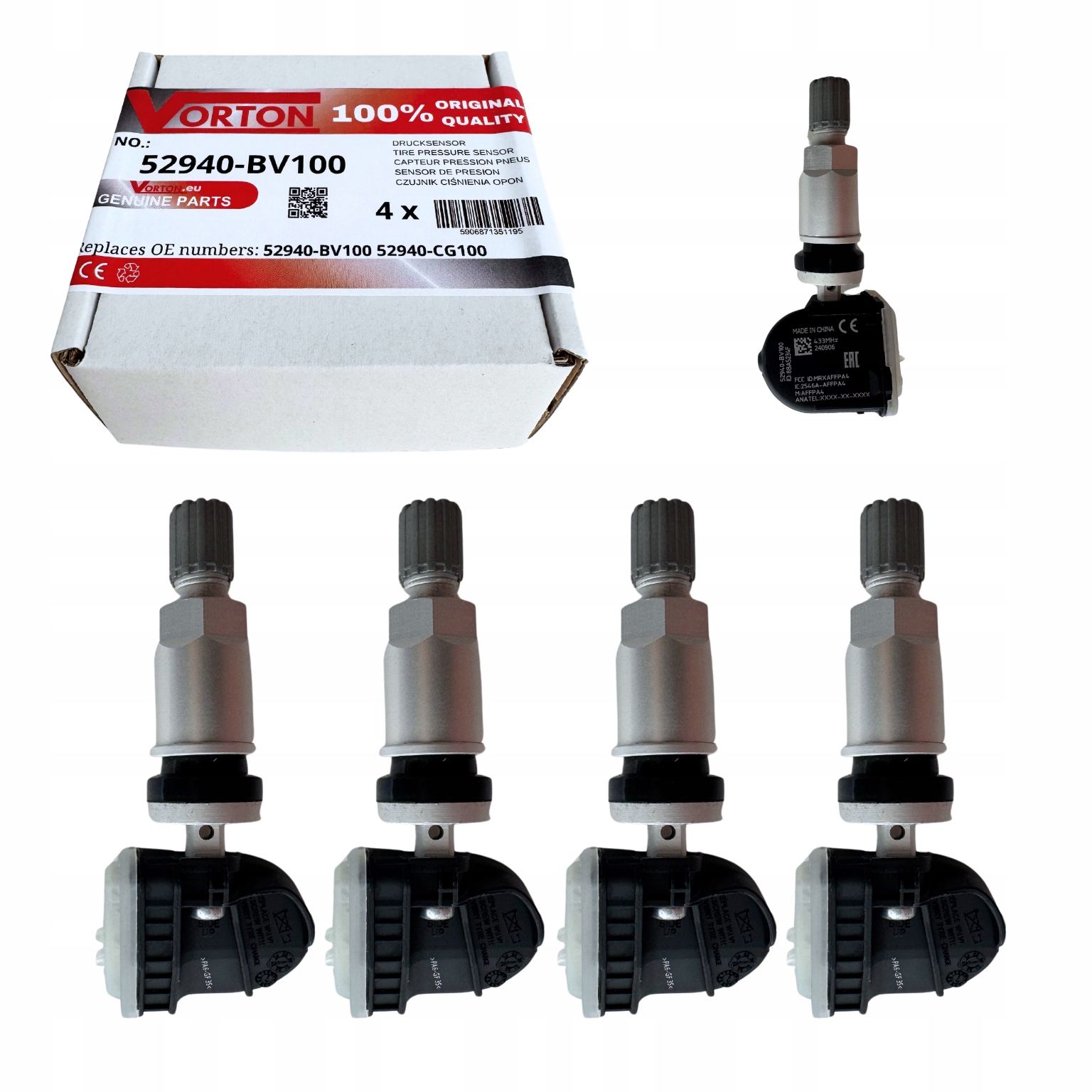 Snímače Tlaku Vzduchu Pneumatik Tpms Hyundai Tucson IV NX4 2020+