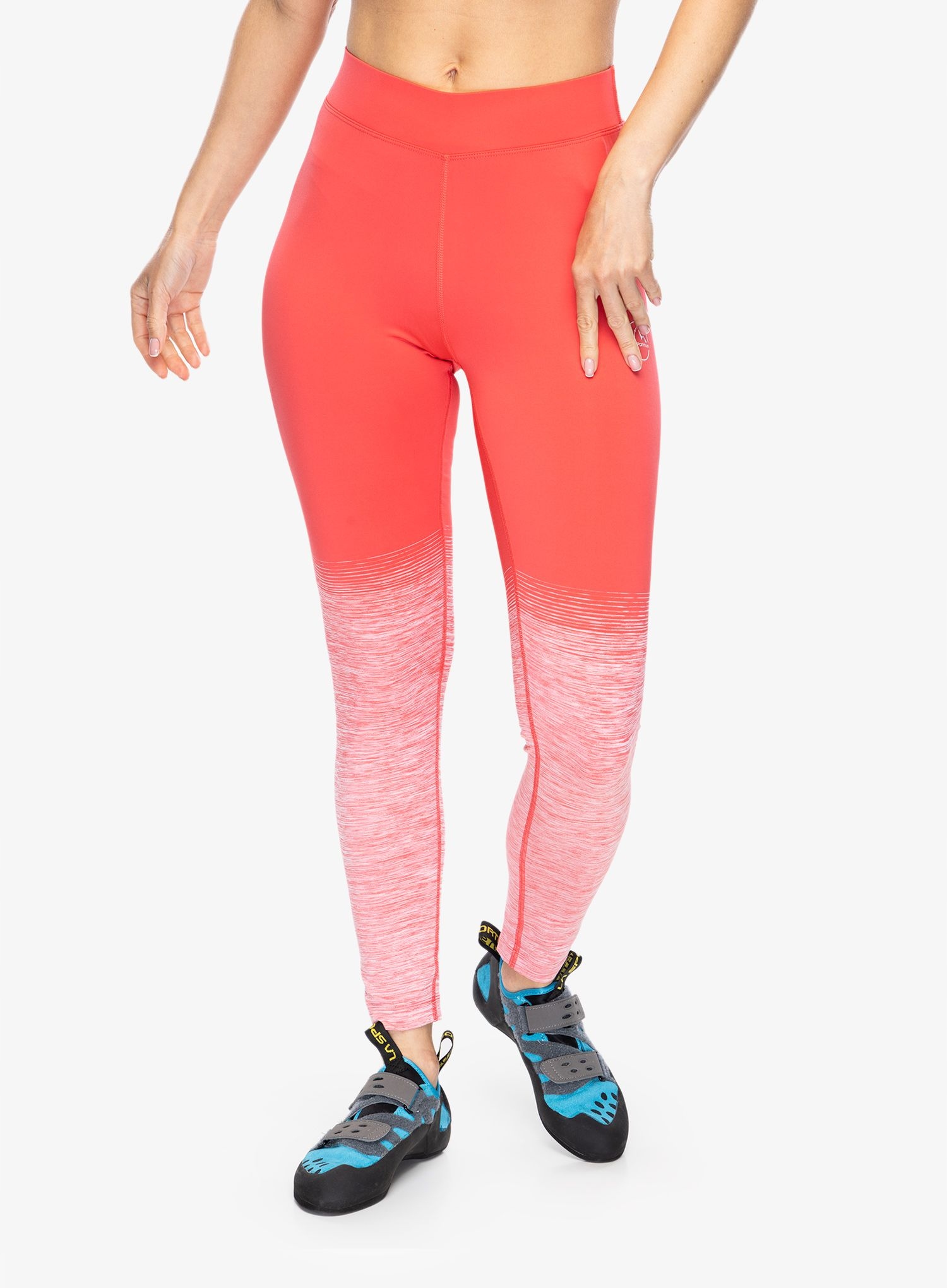 Dámské lezecké legíny La Sportiva Patcha Leggins hibiscus/white L
