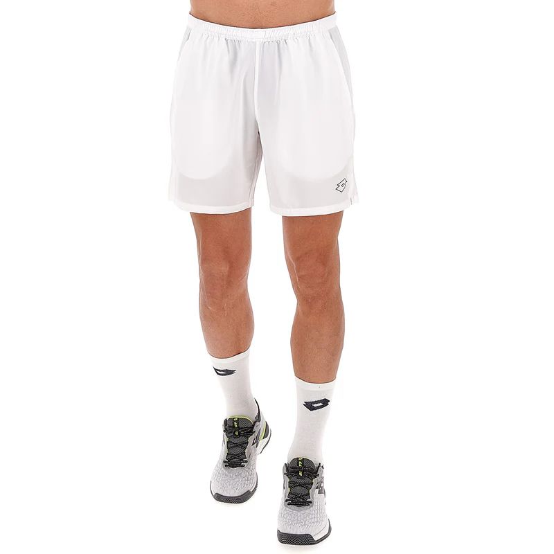 Spodenki Tenisowe Męskie Lotto Tech I Short 7 Men White/black M