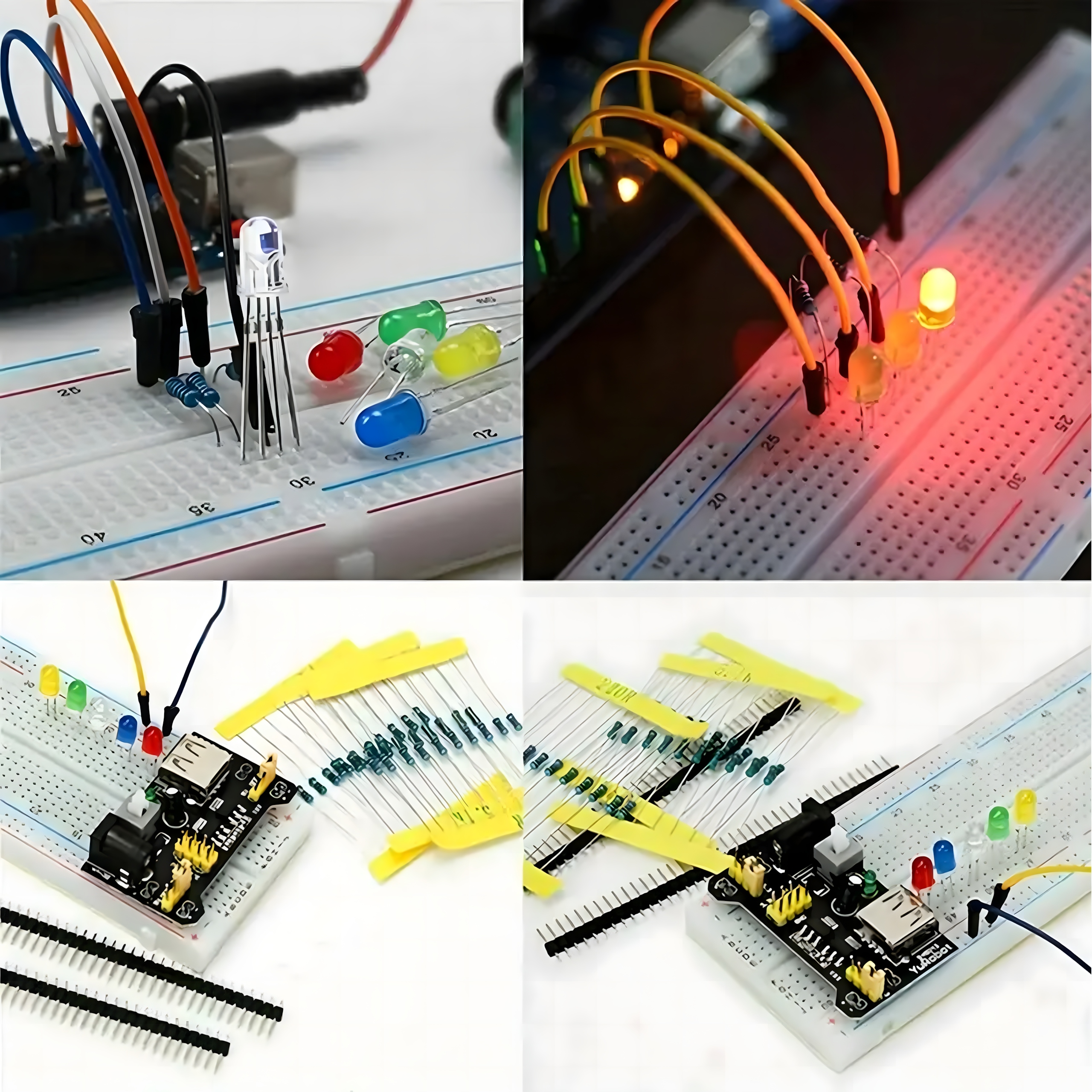 ZESTAW STARTOWY KOMPONENTÓW ARDUINO UNO R3 DO NAUKI PROGRAMOWANIA XXL Kod producenta RC-K-1373