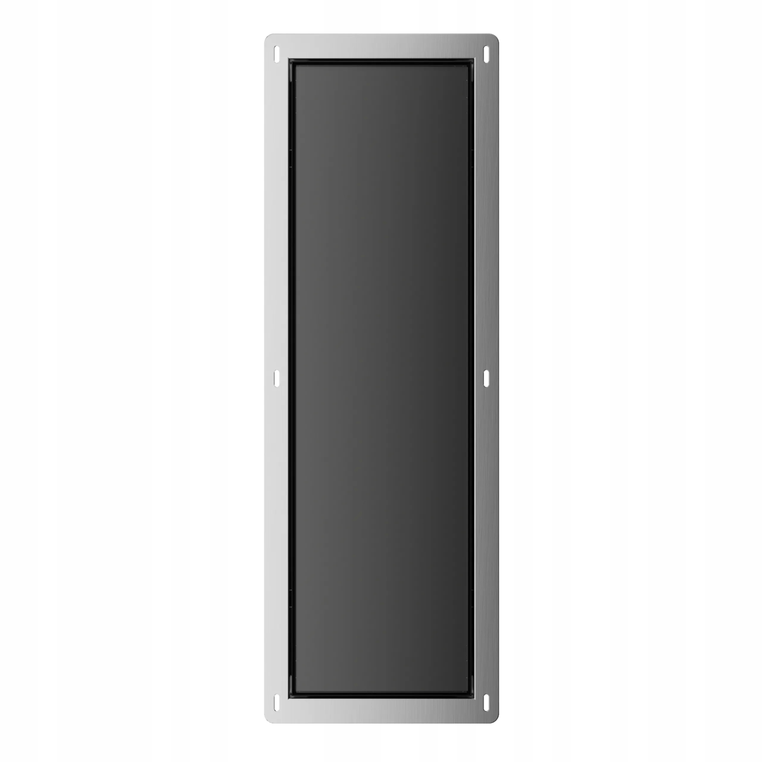 Wall-box Brush „L“ Ľavý Black Glass 68,2 x 23,2 x 15 cm