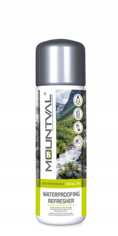 PREPARAT DO PRANIA ODZIEŻY KURTEK GORE TEX WODODOPORNEJ Mountval Waterproof