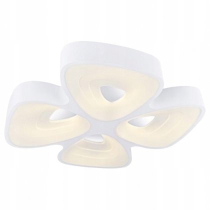 Velký Stropní Svítidlo Led Lampa Ozcan 5566-4 Bílá Led Diody