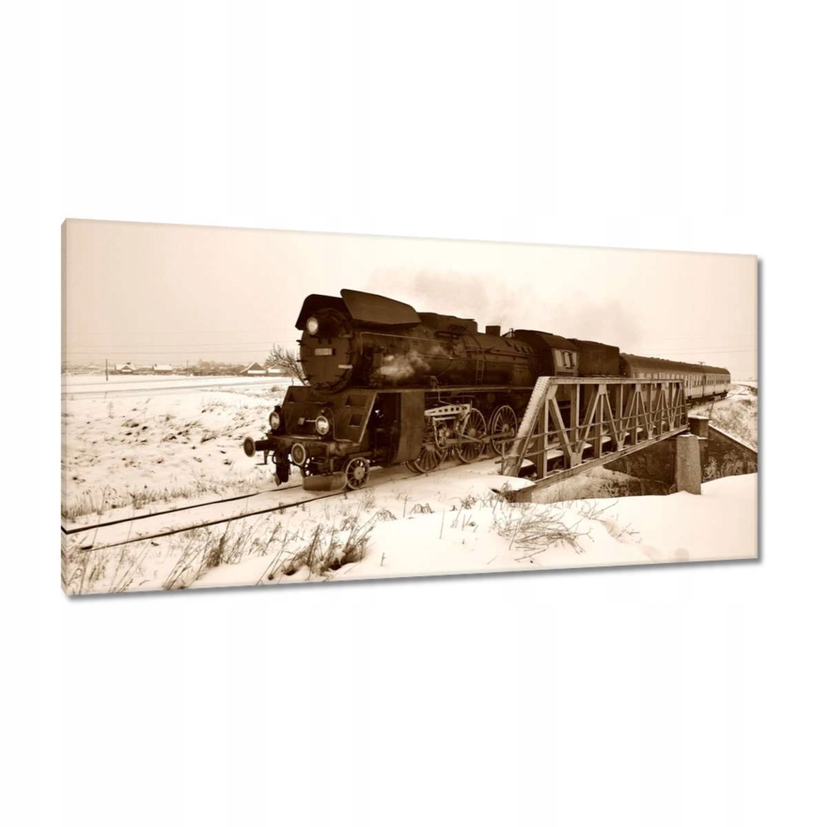 Obrazy 115x55 Parovoz Ol 49-59 Wolsztyn